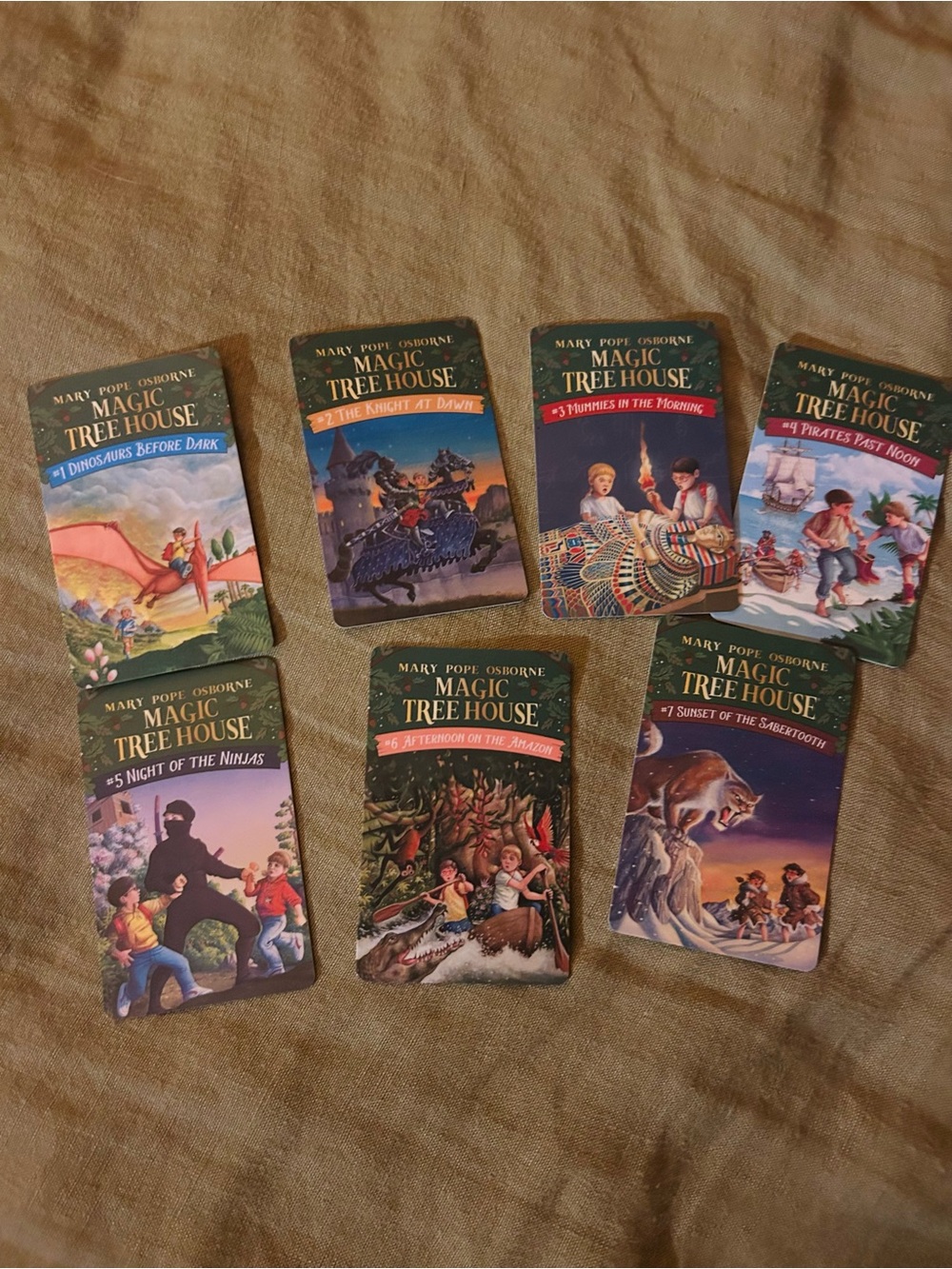 Magic Tree House YOTO card Set - books 1-7